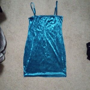 Blue Velvet dress
